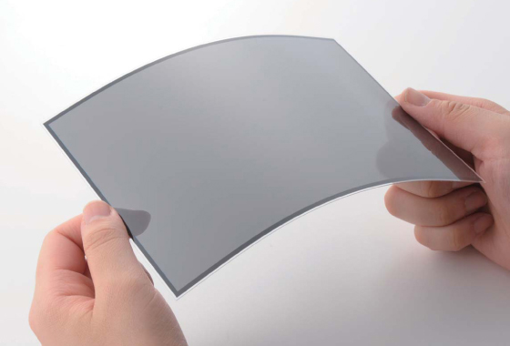 Thin glass sensor (Bendable capacitive touch panel)